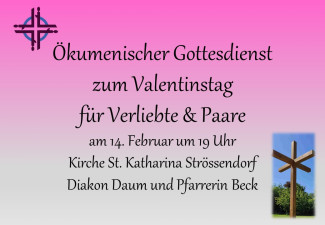 Gottesdienst am Valentinstag