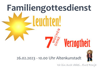 Familiengottesdienst zur Fastenaktion