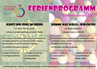 Ferienprogramm 