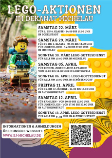 Lego-Aktionen in unserer Kirchengemeinde