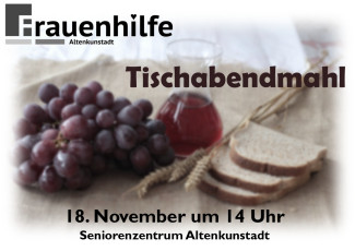 Tischabendmahl der Frauenhilfe