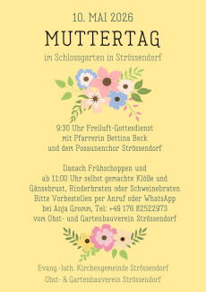 Freiluft-Gottesdienst am Muttertag